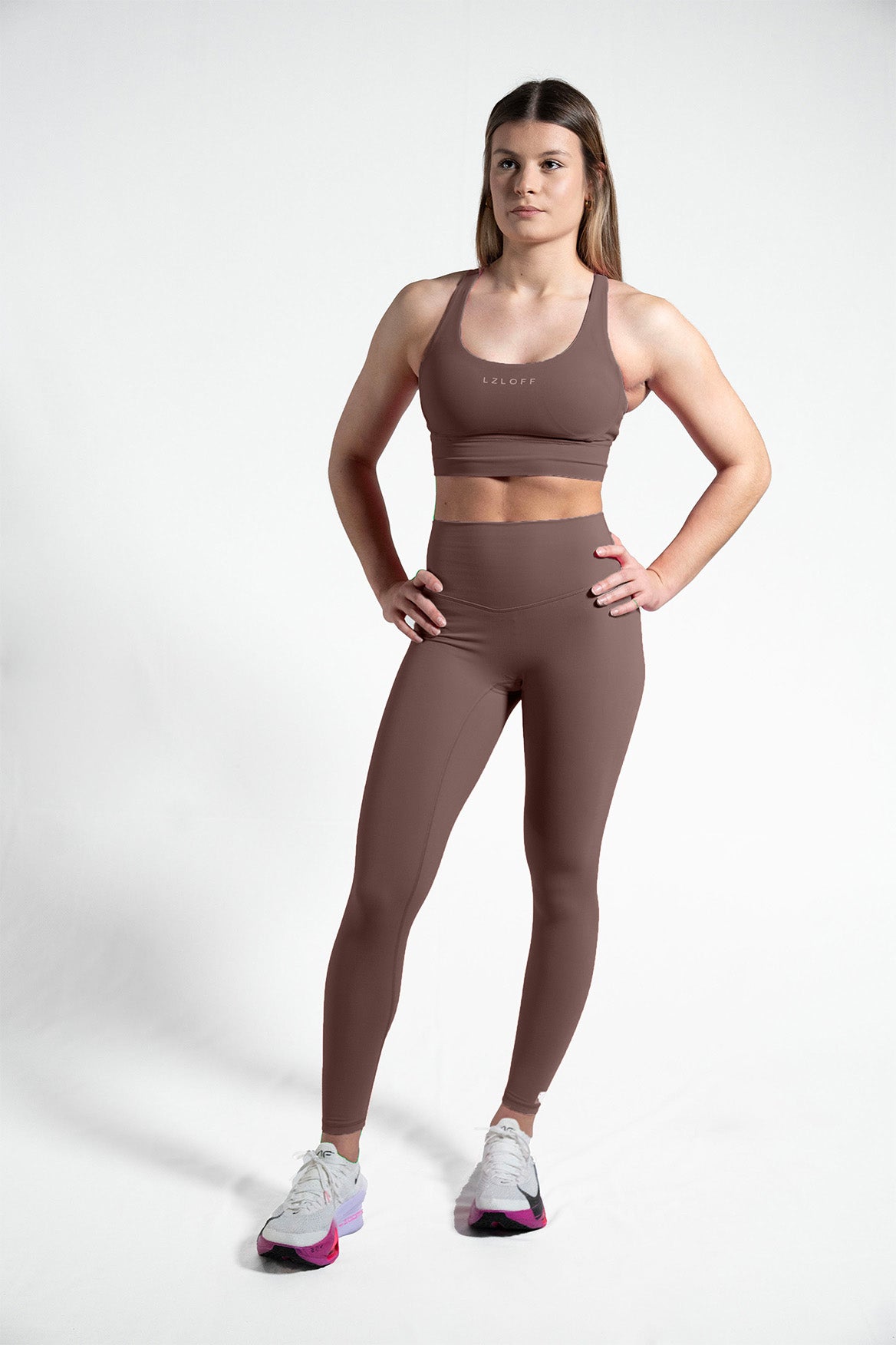 Legging seconde peau - cacao