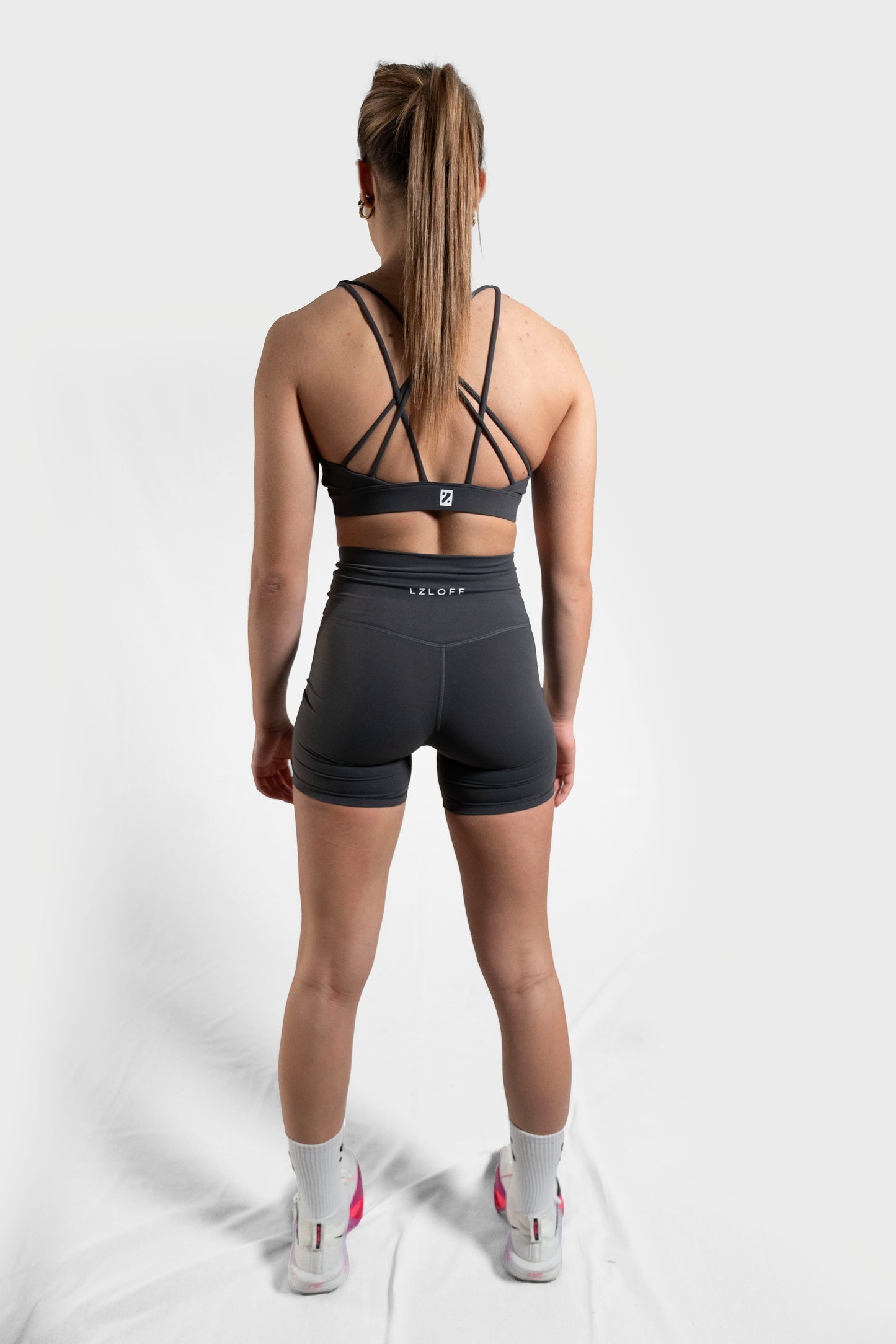 short "second skin" - dark grey