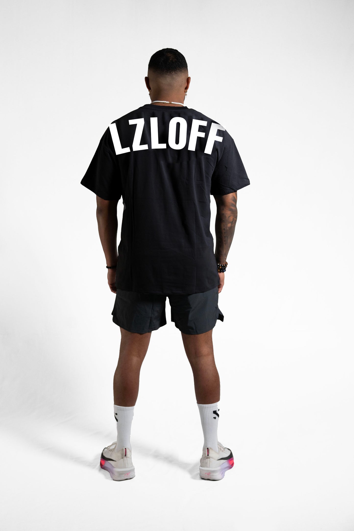 T-shirt "oversize soft touch" - black