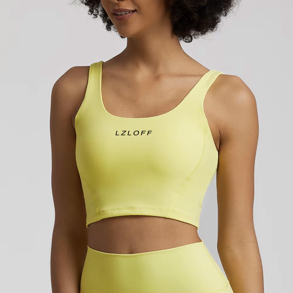 Brassière de sport "Pop" sunny yellow