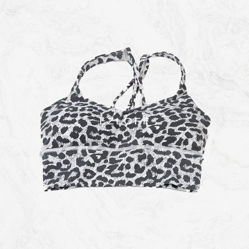 Brassière de sport "Leopard print"