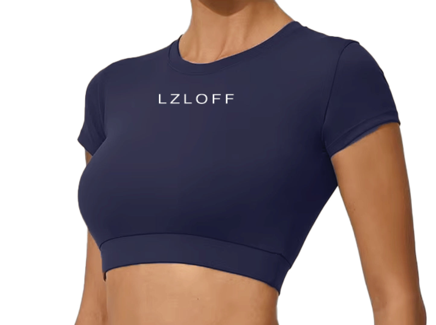 Crop top "Spring Shift" - petrol