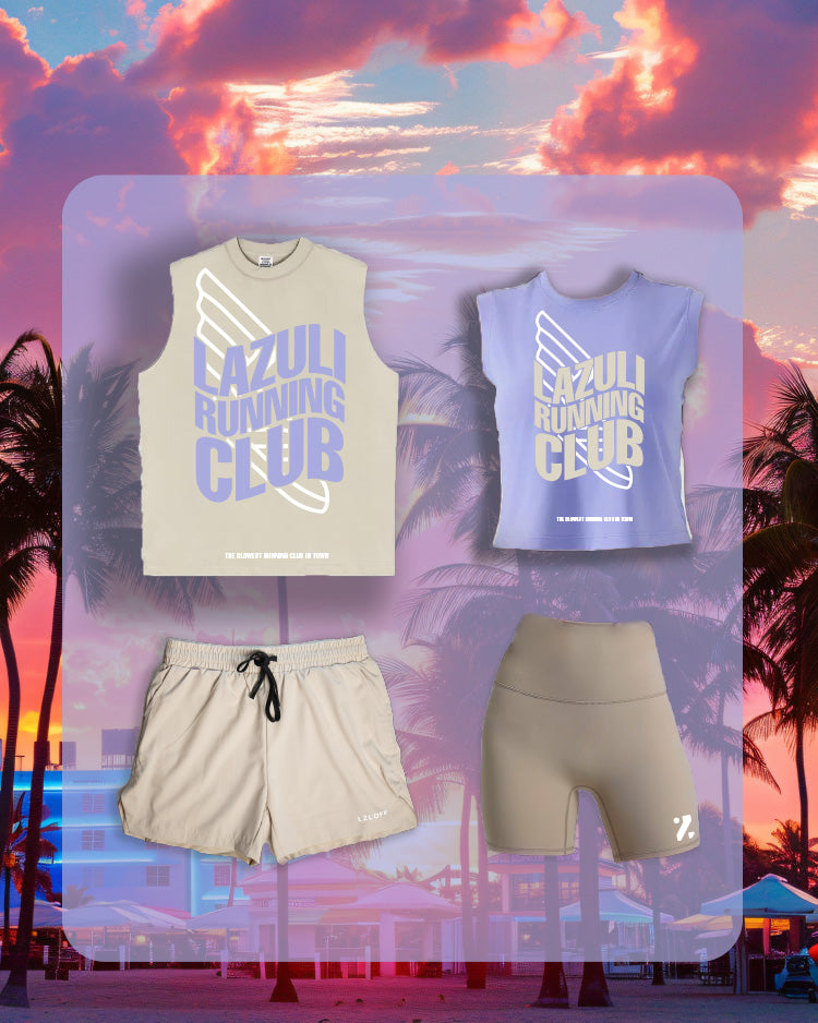 Crop Top "running club"