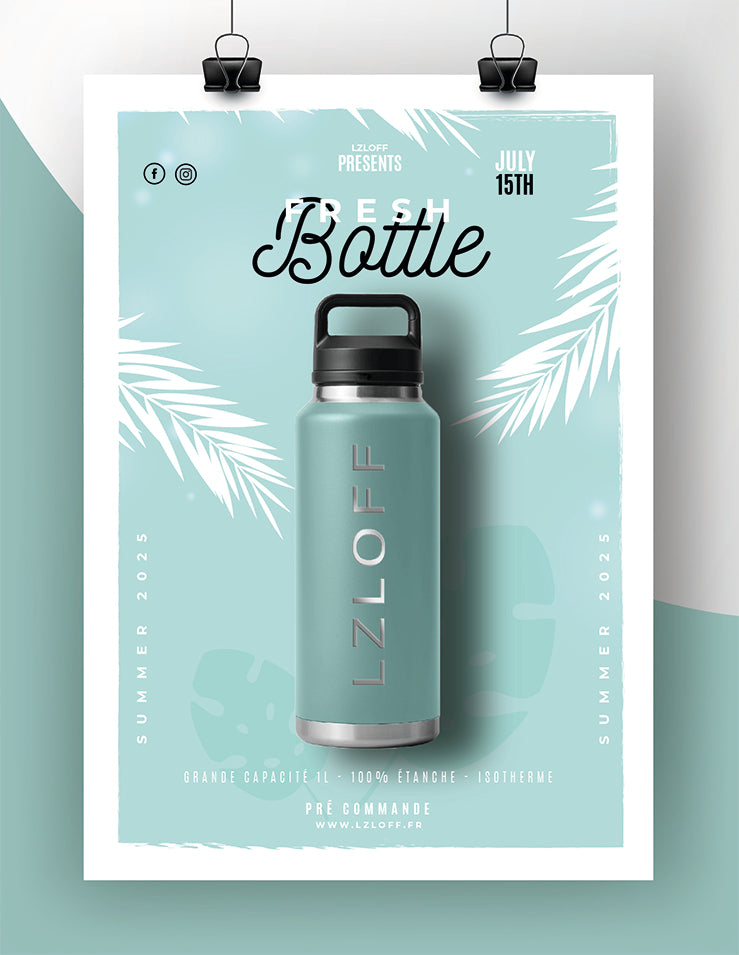 Fresh bottle