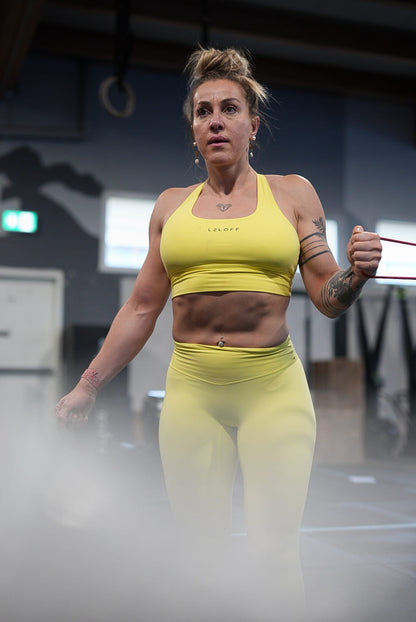 Legging seconde peau -sunny yellow