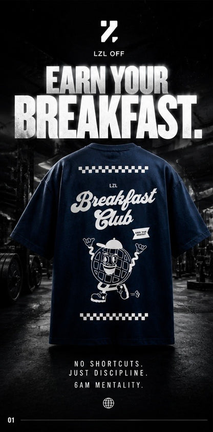 T-shirt oversize unisexe – breakfast club