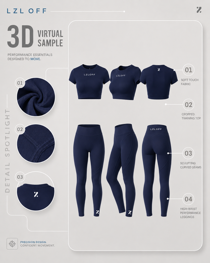 Legging "spring shift" - petrol