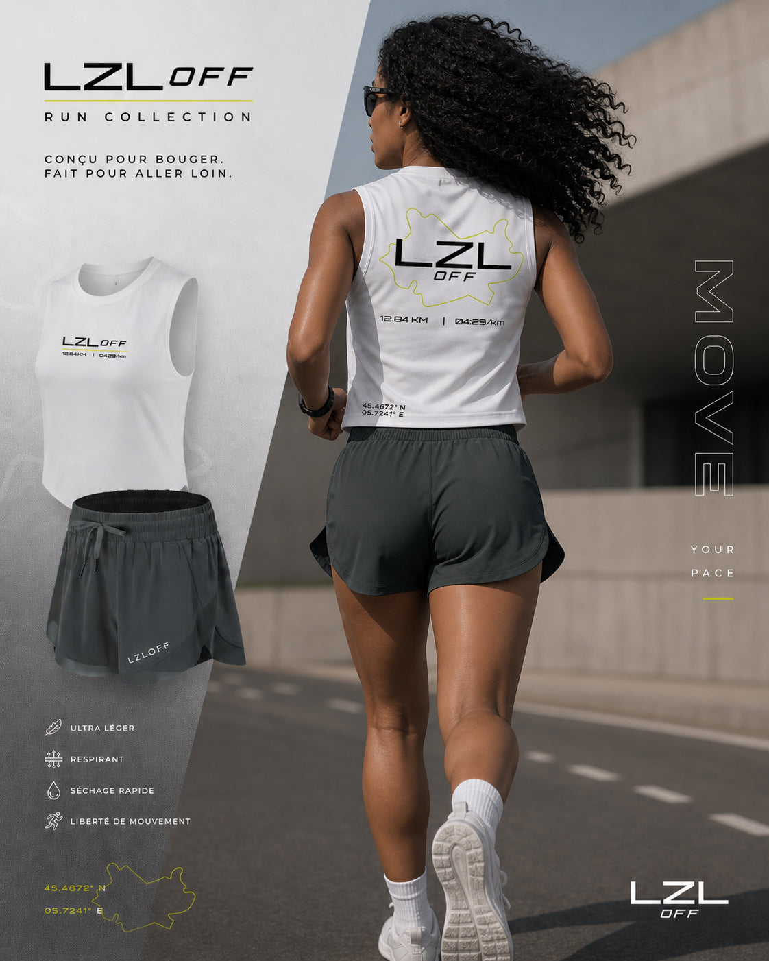 Crop Top "running collection"