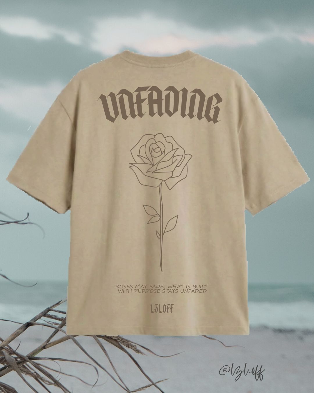 T-shirt oversize unisexe – Unfading