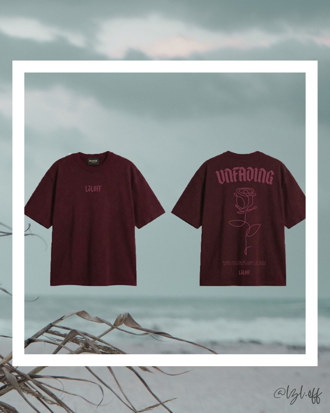 T-shirt oversize unisexe – Unfading