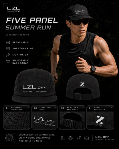 casquette 5 panels