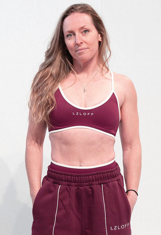 Brassière "Midnight Muse" - wine