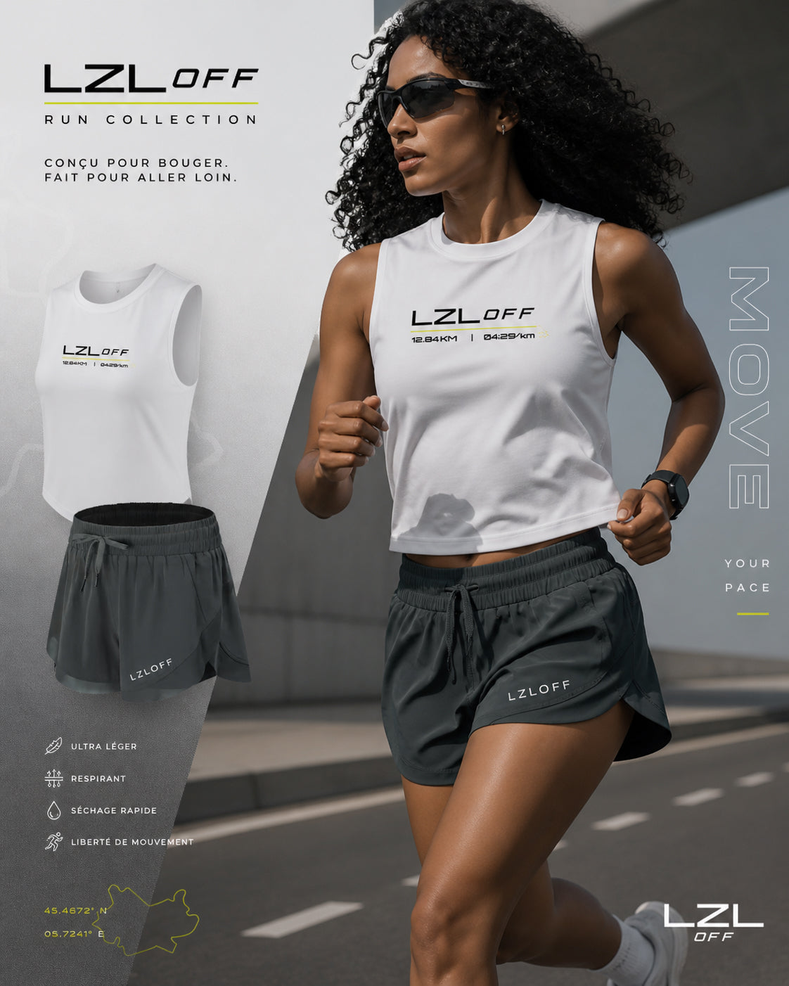 Crop Top "running collection"