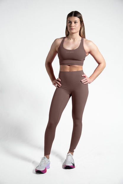 Legging seconde peau - cacao