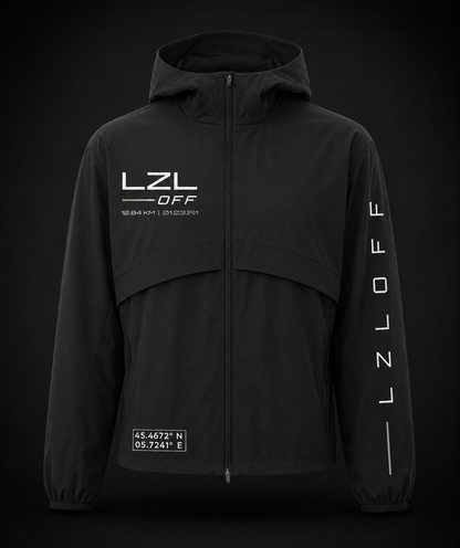 veste de running unisex - noir