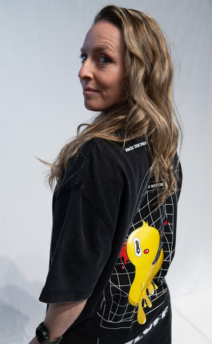 T-shirt oversize -"Fear the Duck"