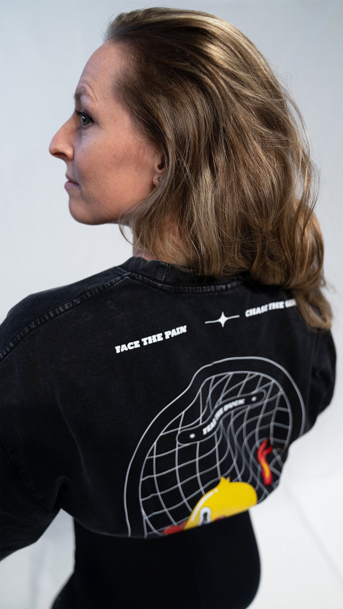 T-shirt oversize -"Fear the Duck"