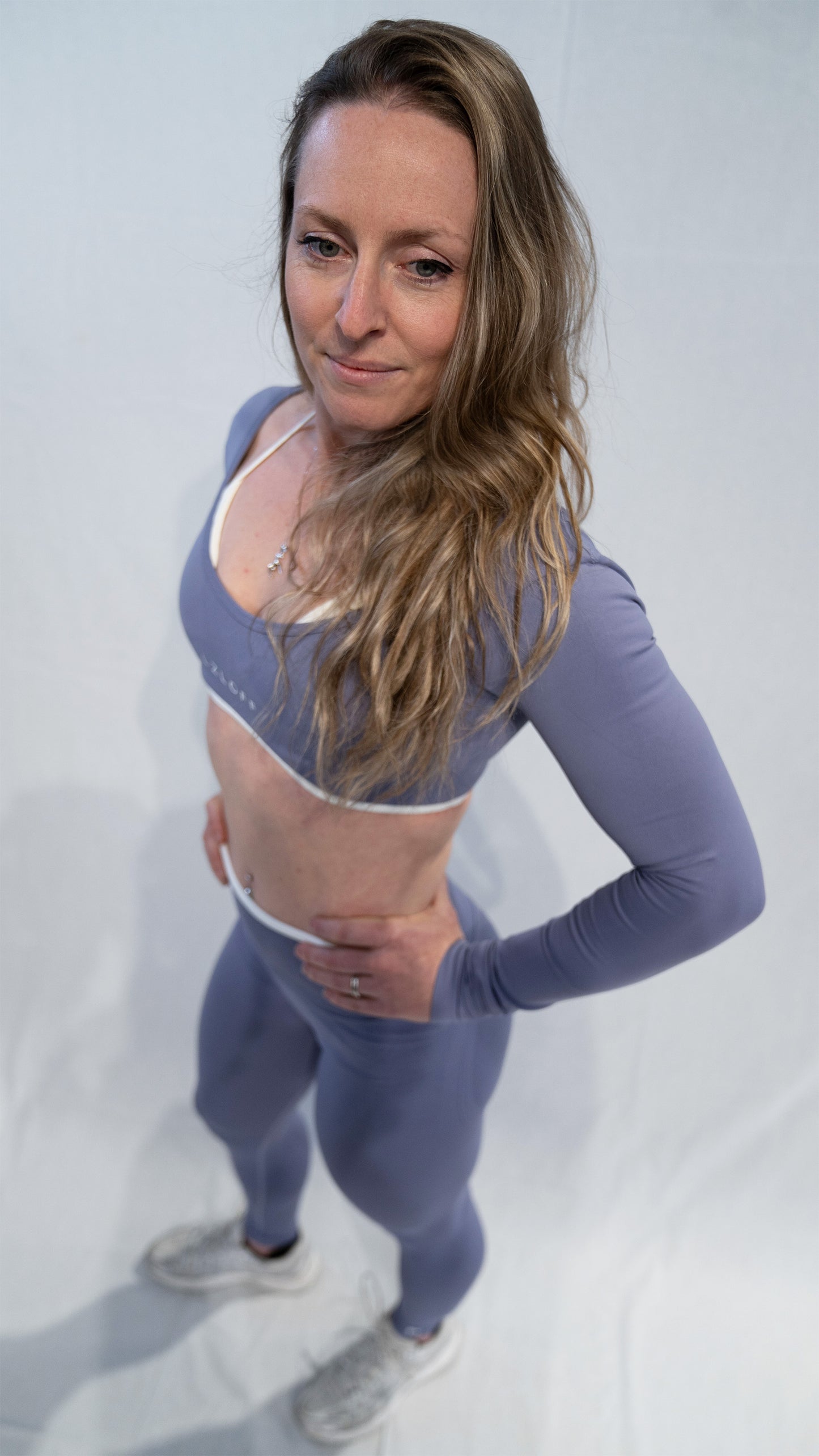 Longsleeve "Midnight Muse" - purple smoke