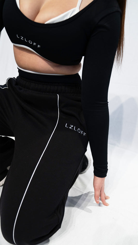 pants - "midnight muse" black