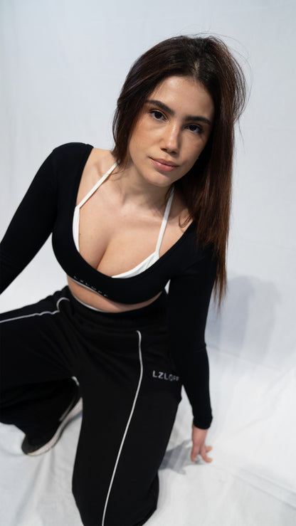 Longsleeve "Midnight Muse" - black