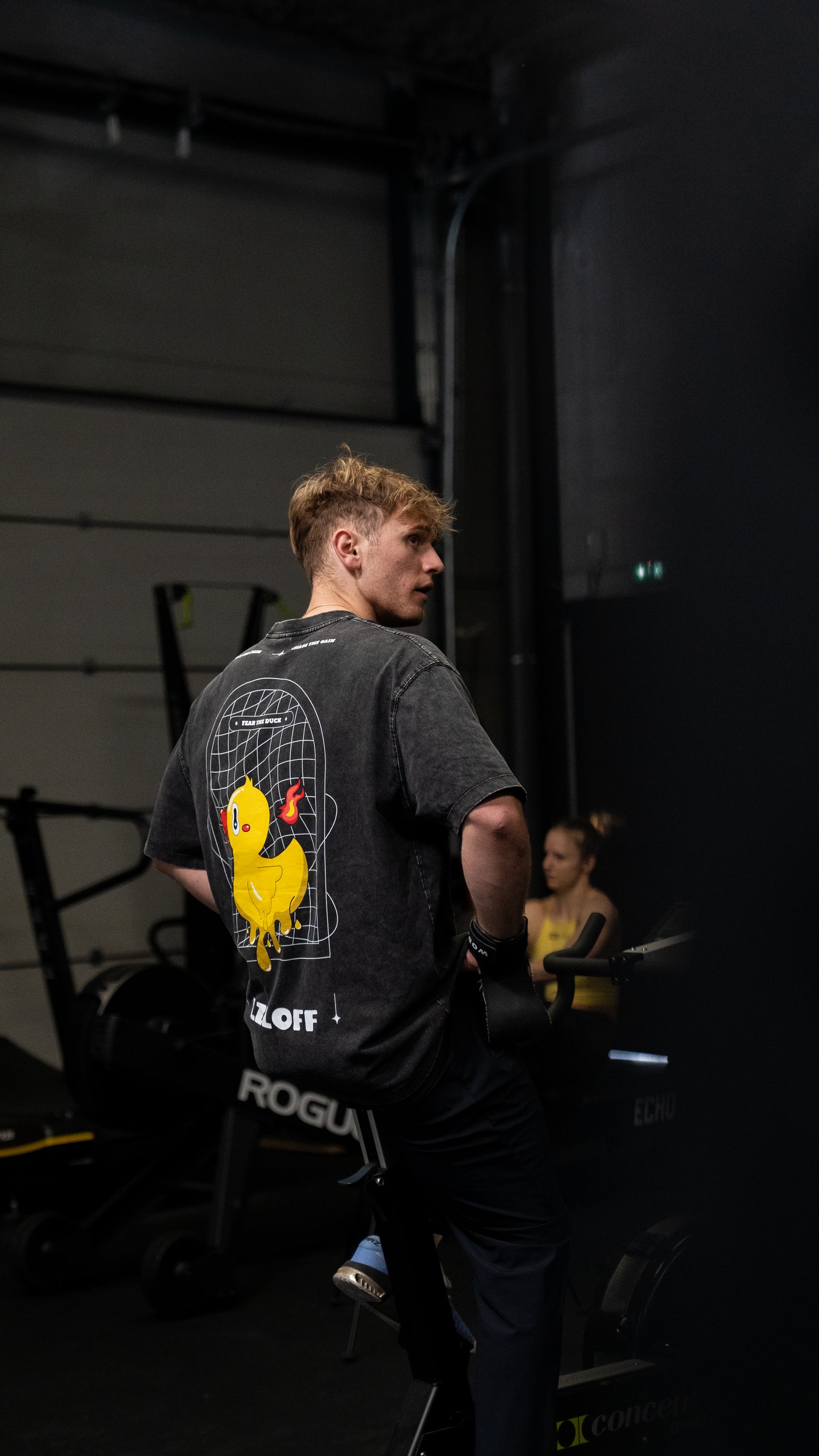 T-shirt oversize -"Fear the Duck"