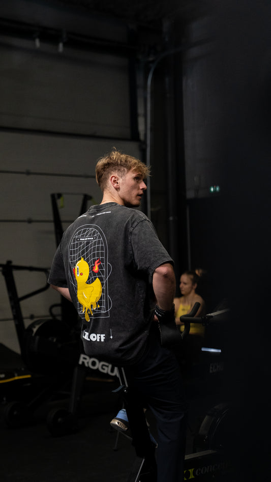 T-shirt oversize -"Fear the Duck"