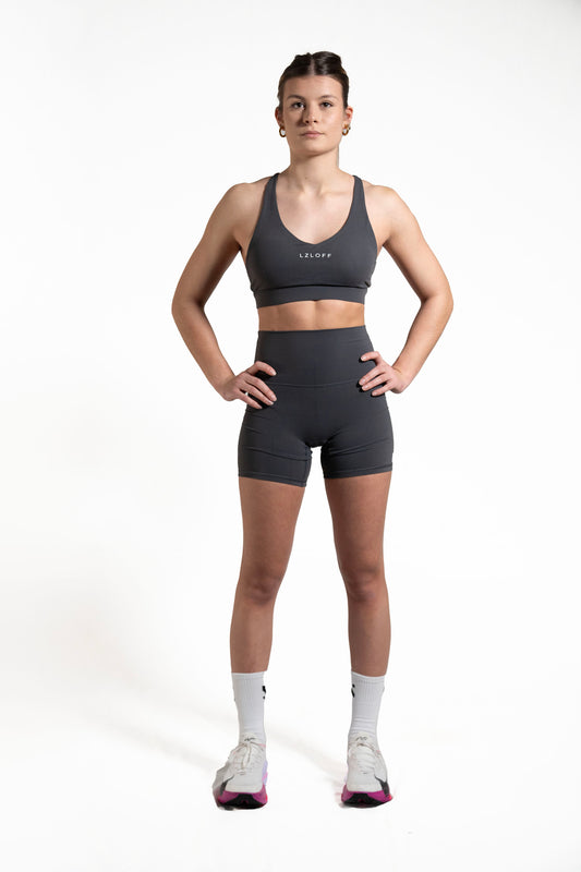 short "second skin" - dark grey