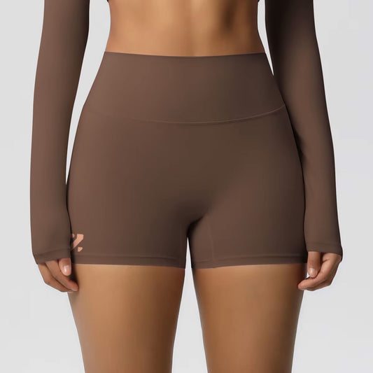 short court " pump" - marron