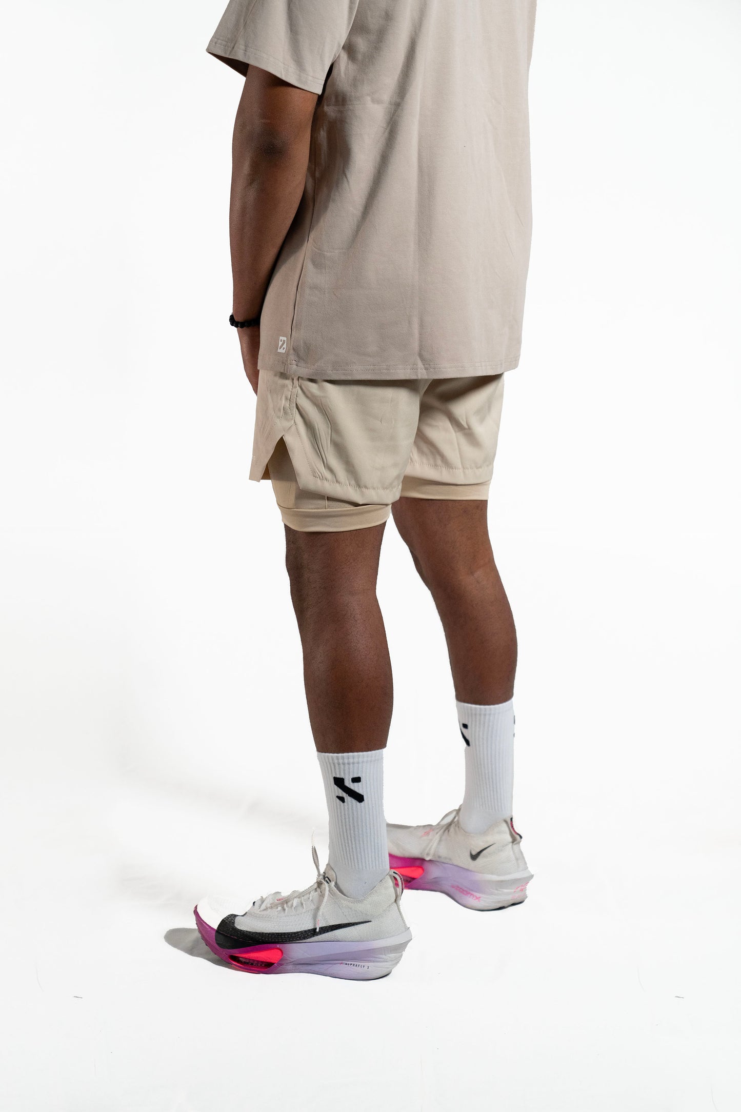 T-shirt "oversize soft touch" - beige