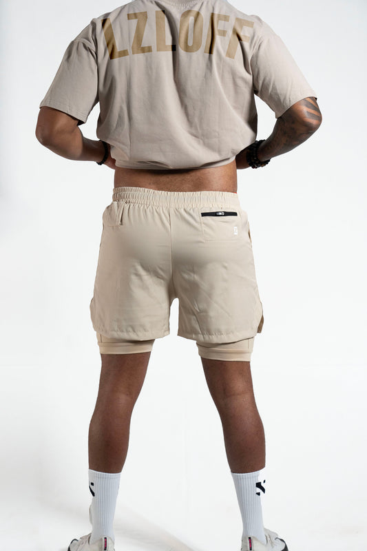 T-shirt "oversize soft touch" - beige