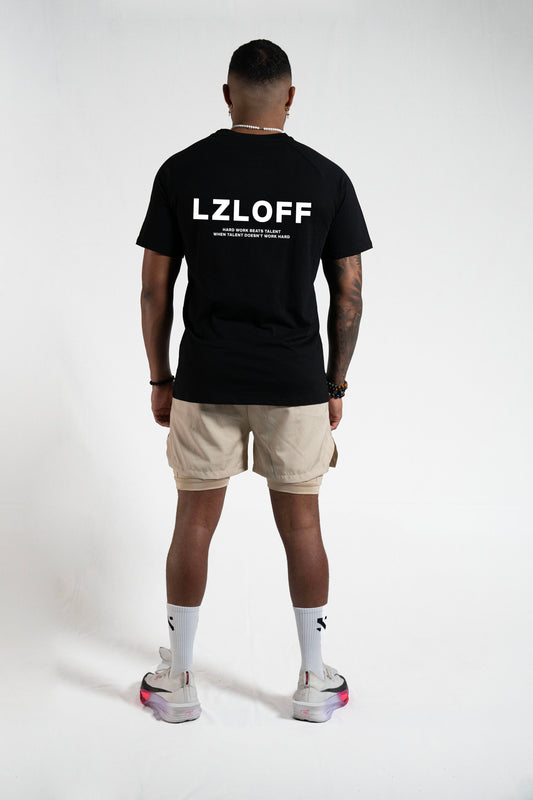 T-shirt "oversize soft touch" - black