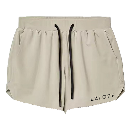 short  "running club" - beige