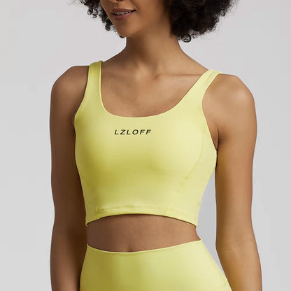 Brassière de sport "Pop" sunny yellow