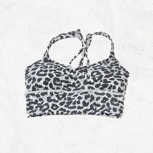 Brassière de sport "Leopard print"