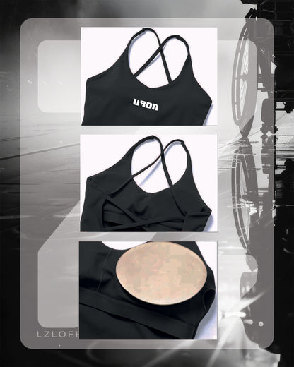 Brassière "longstyle" - black