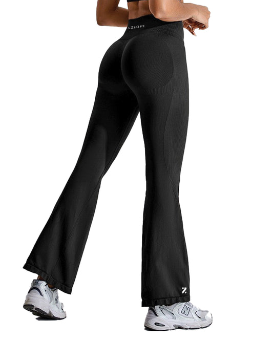 Legging "spring shift" - evasé - black